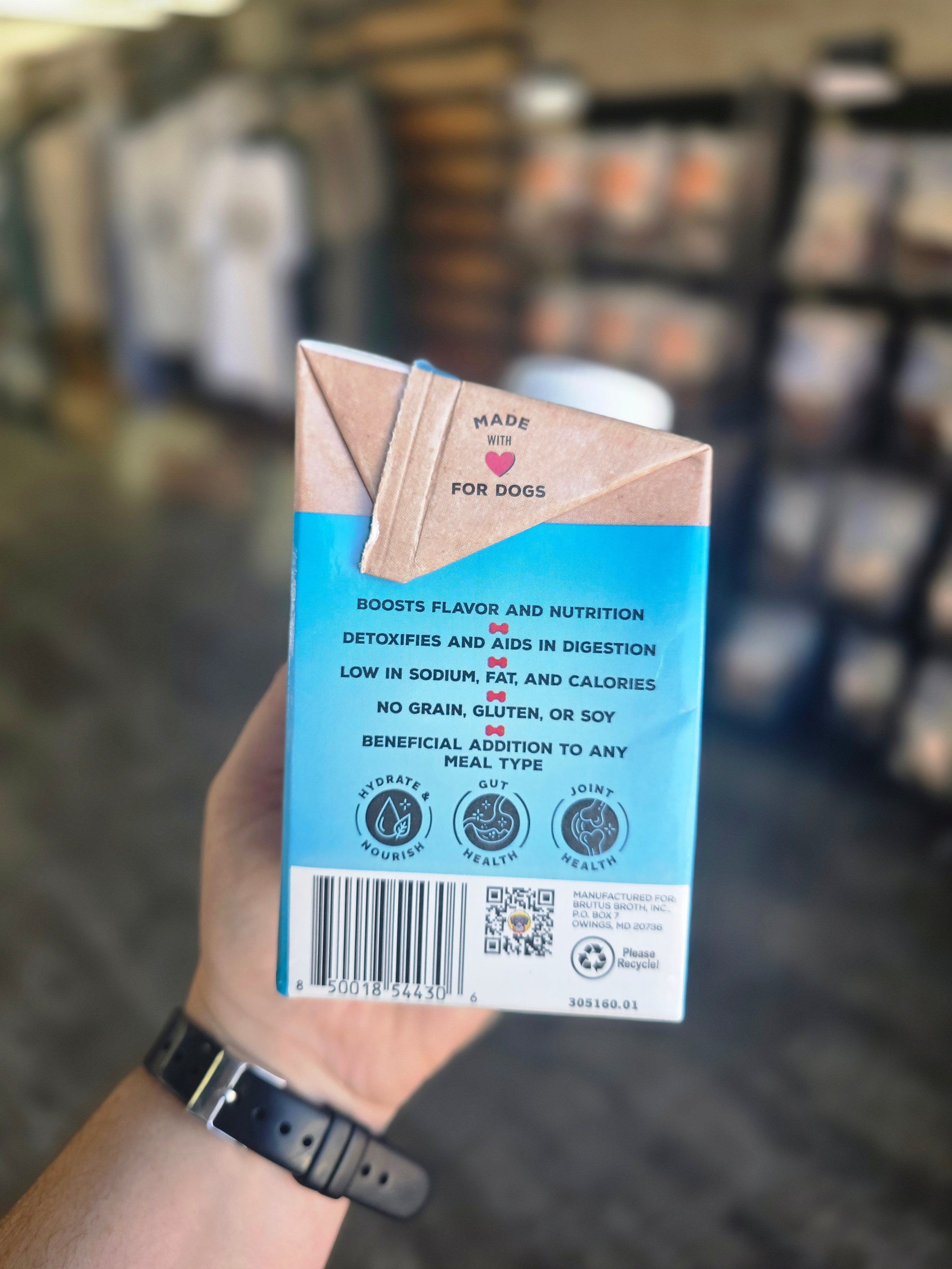 Brutus Bone Broth - Beef - 16.9 fl oz