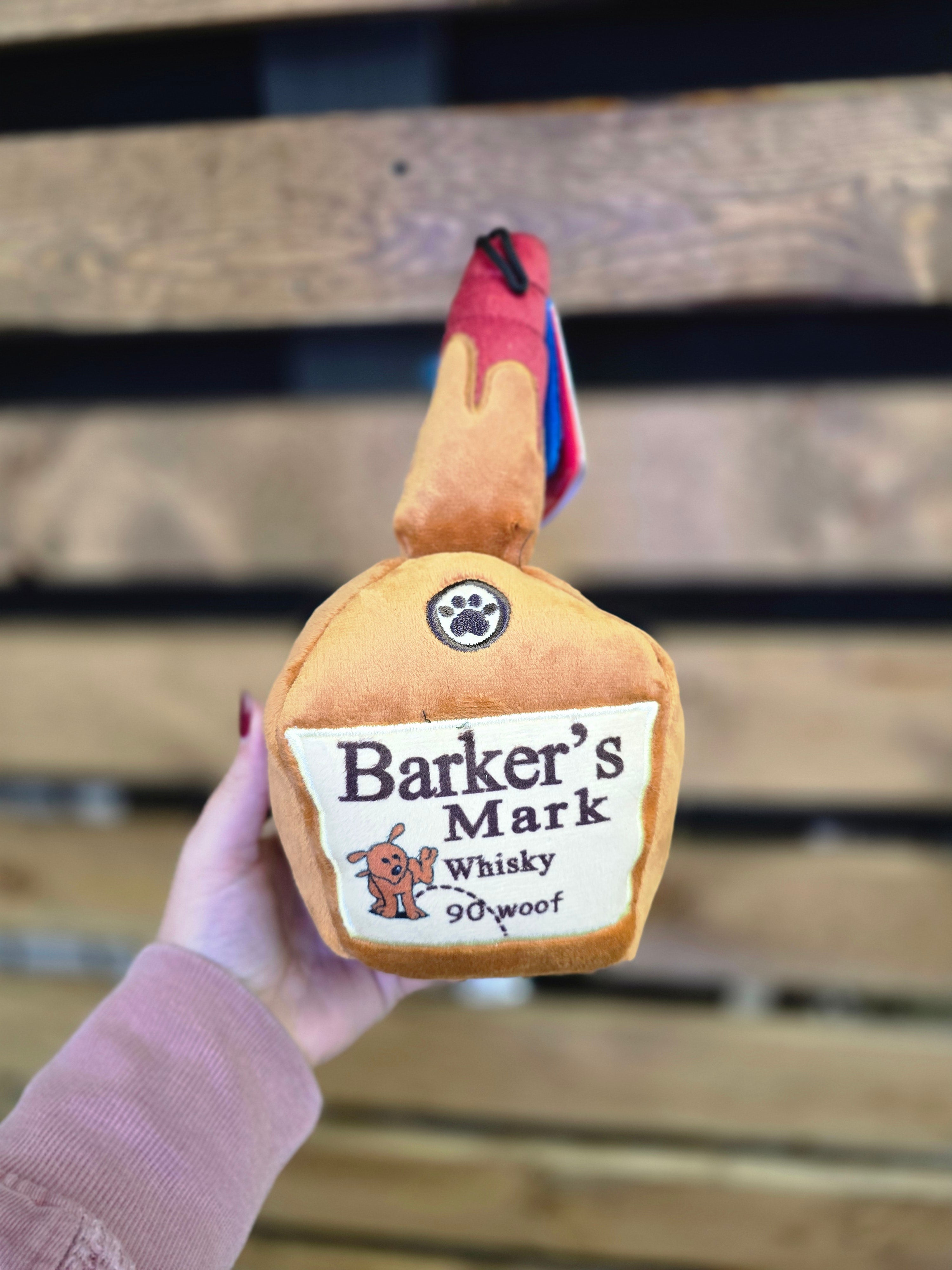 Barkers Mark Whiskey Toy
