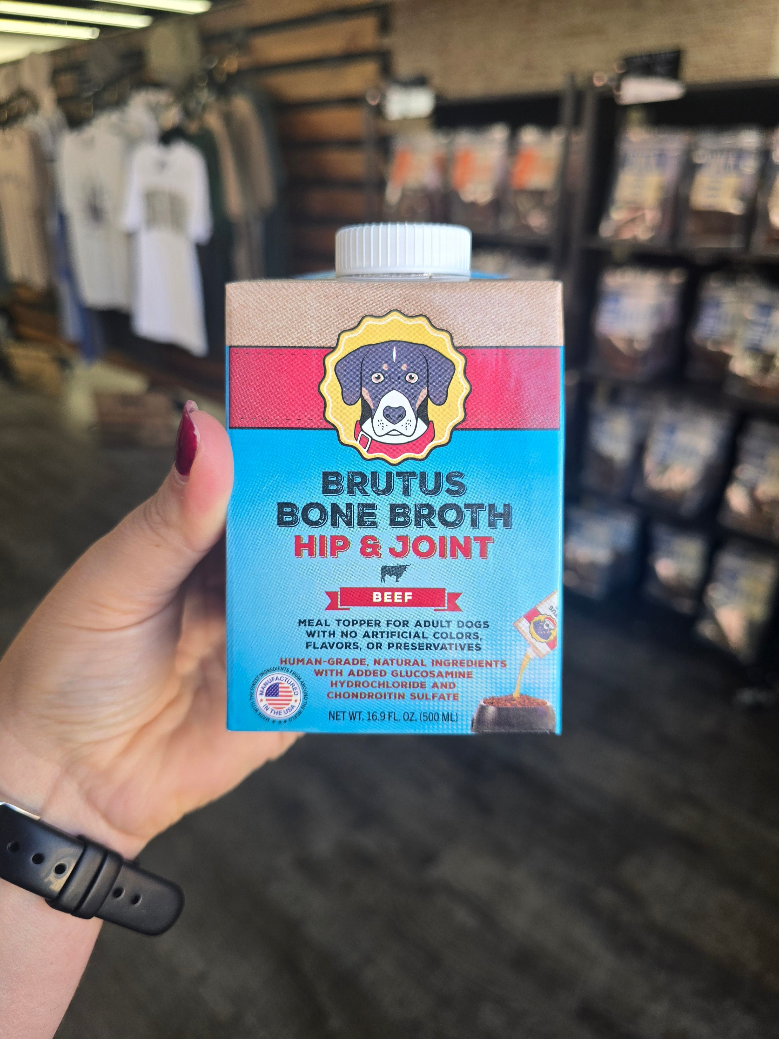 Brutus Bone Broth - Beef - 16.9 fl oz