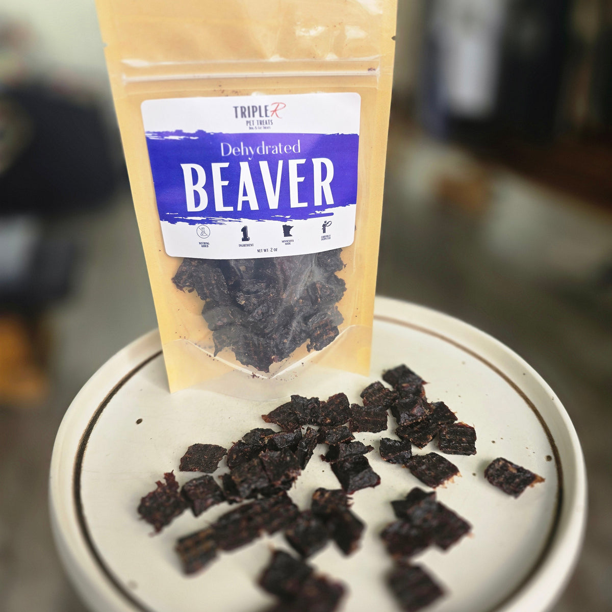 Beaver, Dehydrated – Triple R Pet Treats